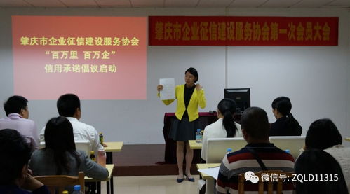 肇慶市企業征信建設服務協會成立大會暨“百萬里 百萬企”信用承諾活動正式啟動，賦能區域經濟高質量發展